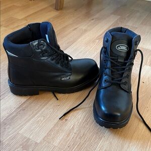 Skechers Men's Classic Black Leather Boots